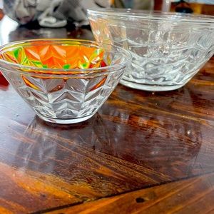 Glass bowls
